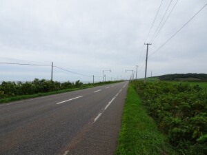 3日目　オロロンライン直線道路